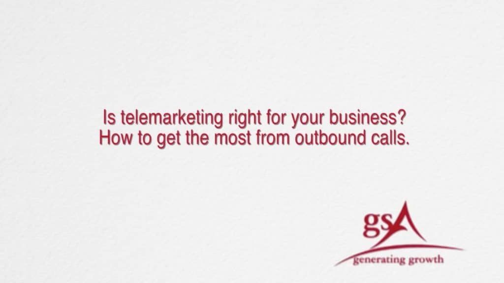 Is telemarketing right